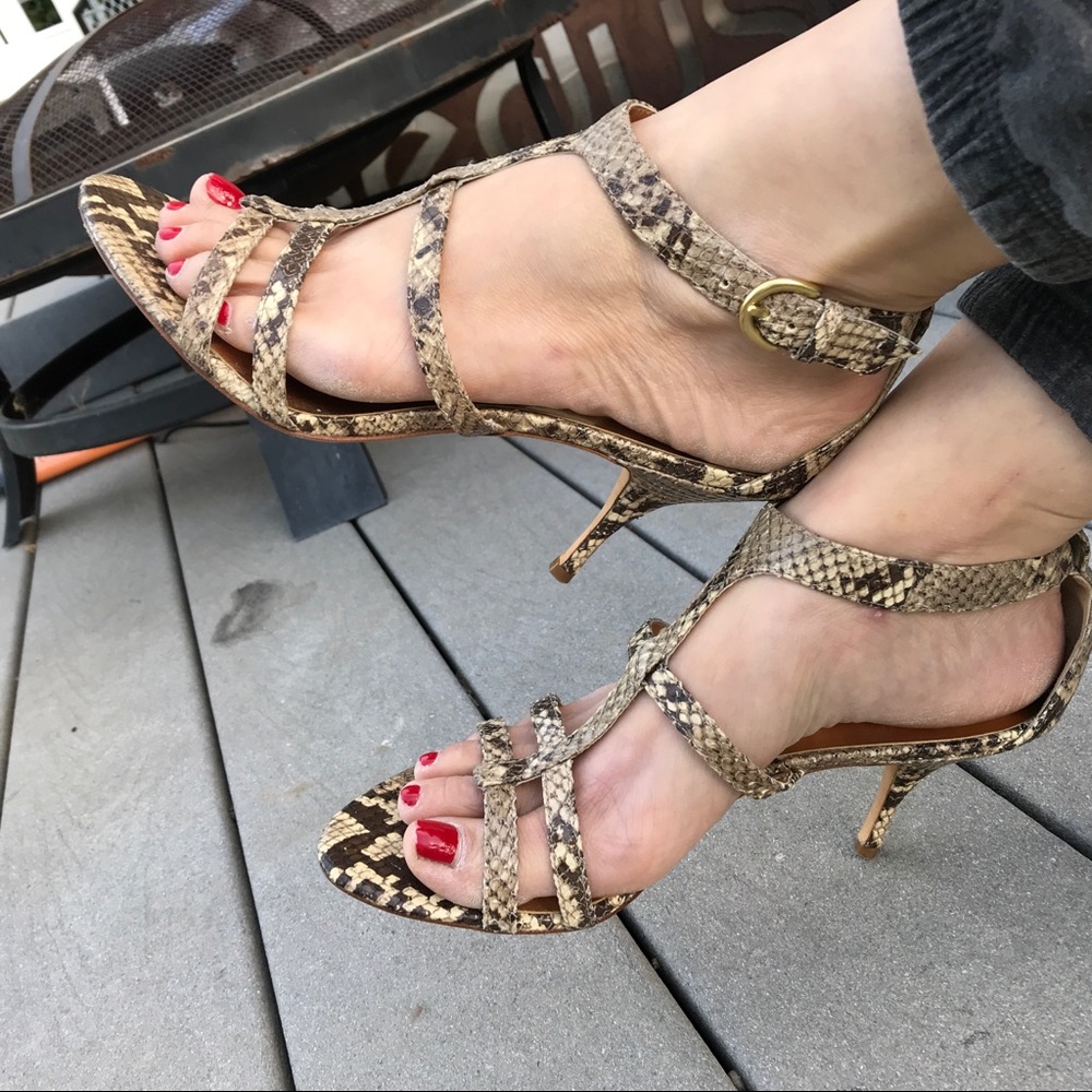 SOLD Coach Python Sandals 8.5 - Picture 8 of 8